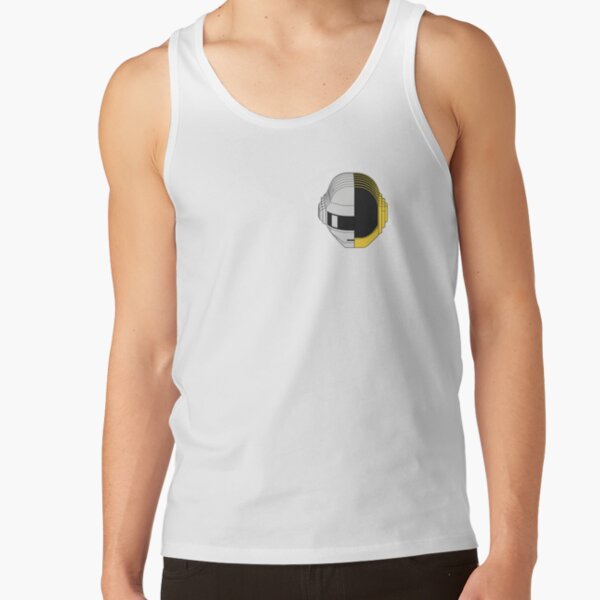 Hot Band Daft Punk Minimalist Design Tank Top - Image 2