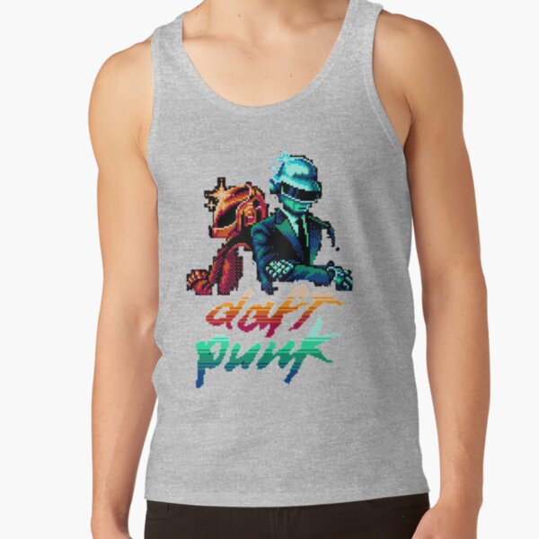 Hot Design Daft Punk Band Tank Top - Image 3