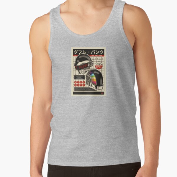 Band Daft Punk Unique Collection Tank Top - Image 3
