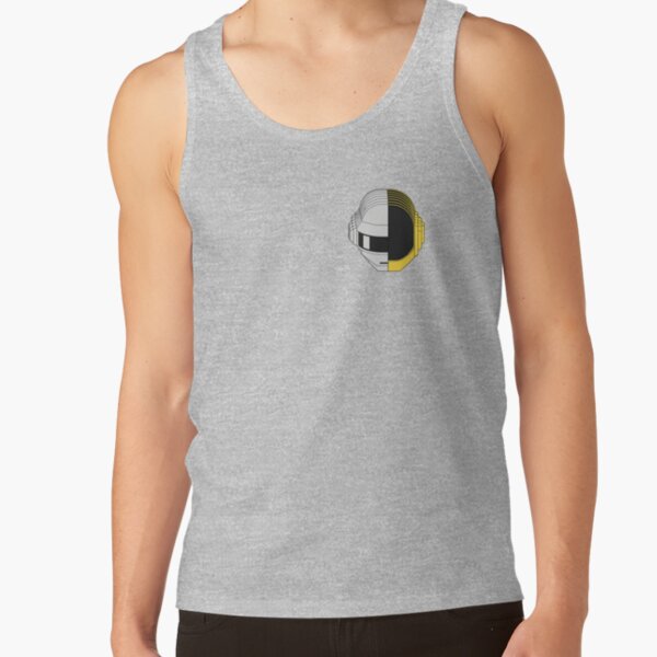 Hot Band Daft Punk Minimalist Design Tank Top - Image 3