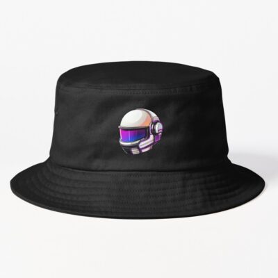 Daft Punk Band Minimalist Design Bucket Hat