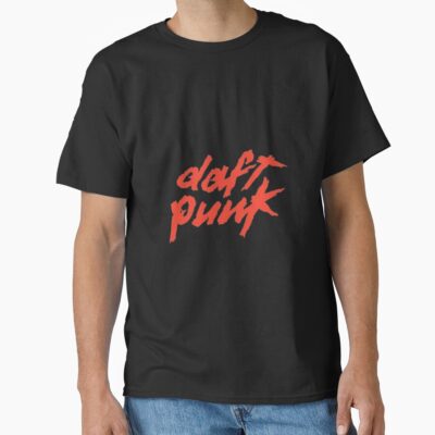 Logo Band Daft Punk Classic Design T-shirt