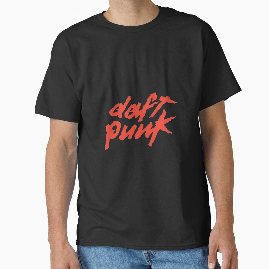 Logo Band Daft Punk Classic Design T-shirt