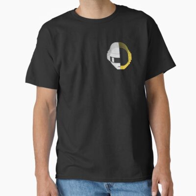 Hot Band Daft Punk Minimalist Design T-shirt