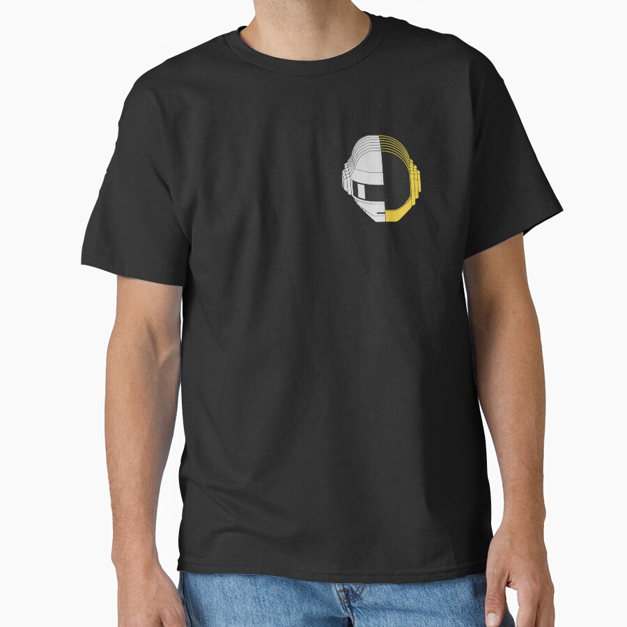 Hot Band Daft Punk Minimalist Design T-shirt