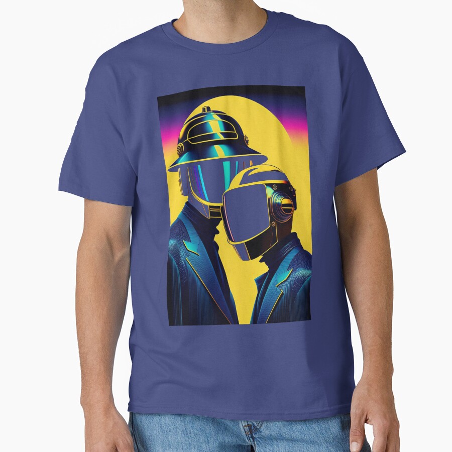 New Design Daft Punk Colorful T-shirt - Image 3