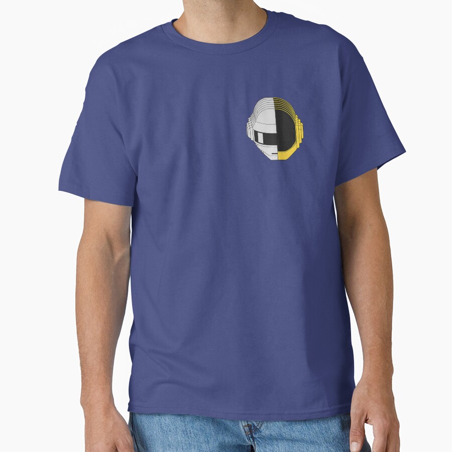 Hot Band Daft Punk Minimalist Design T-shirt - Image 4