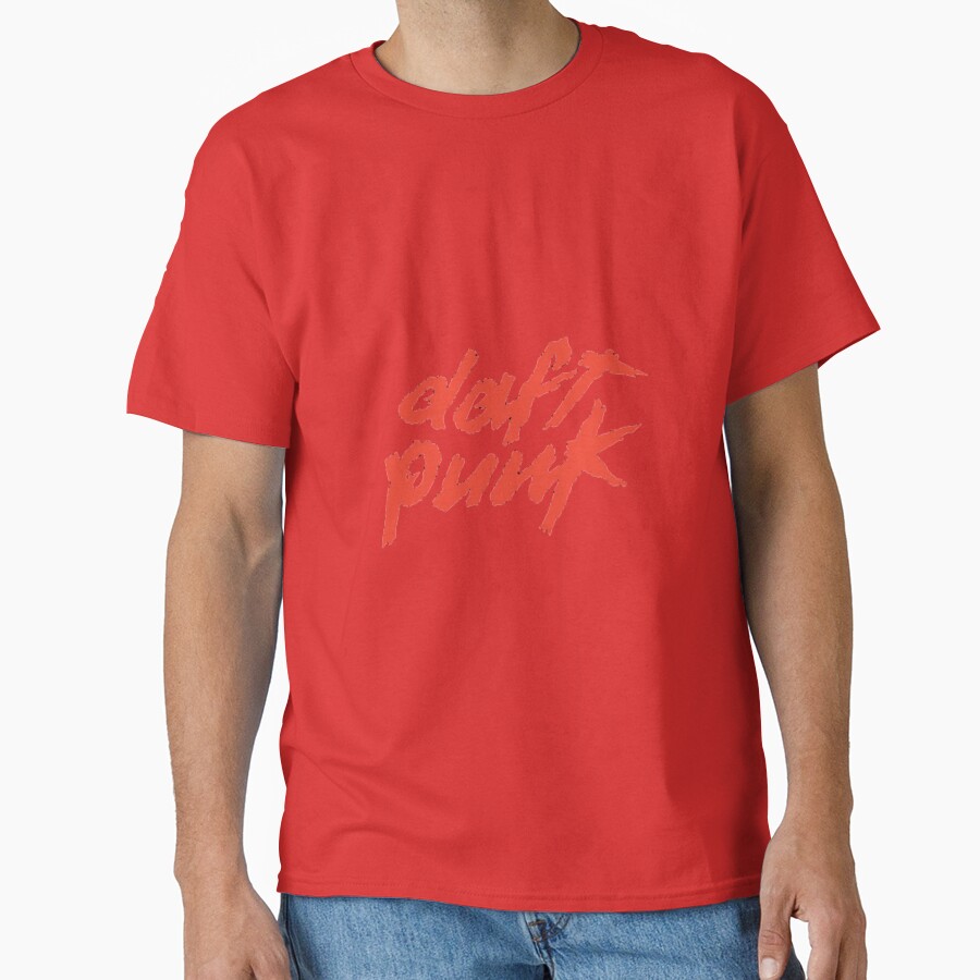 Logo Band Daft Punk Classic Design T-shirt - Image 5