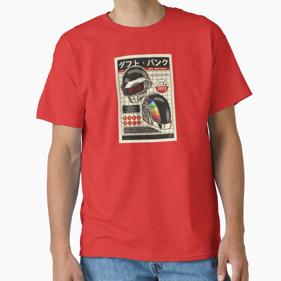 Band Daft Punk Unique Collection T-shirt - Image 5