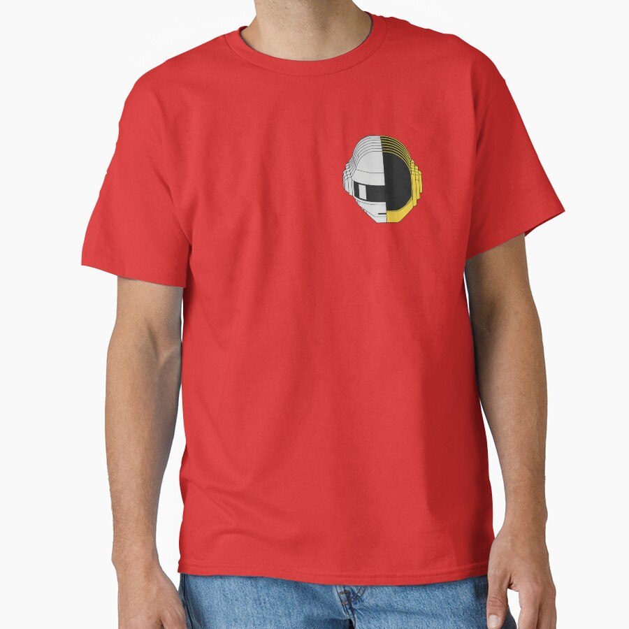 Hot Band Daft Punk Minimalist Design T-shirt - Image 5
