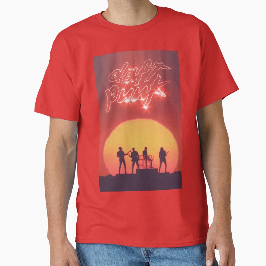 Daft Punk Live Concer Music Poster T-shirt - Image 5
