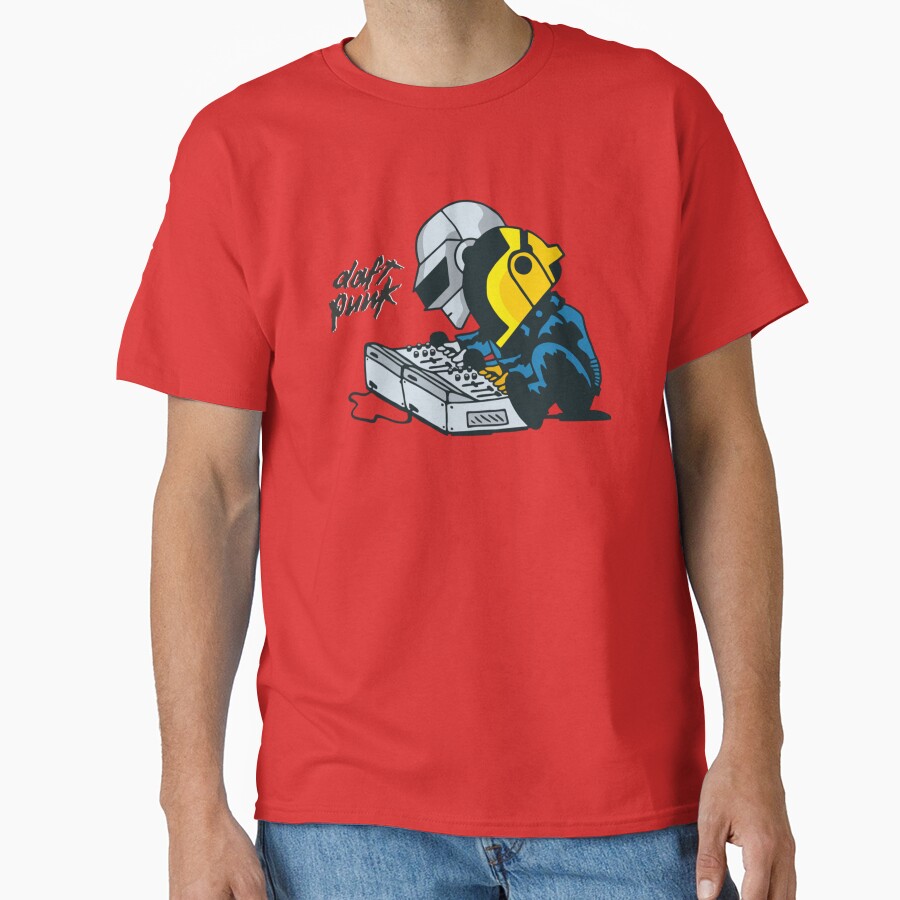 Best New Art Classic Daft Punk T-shirt - Image 5