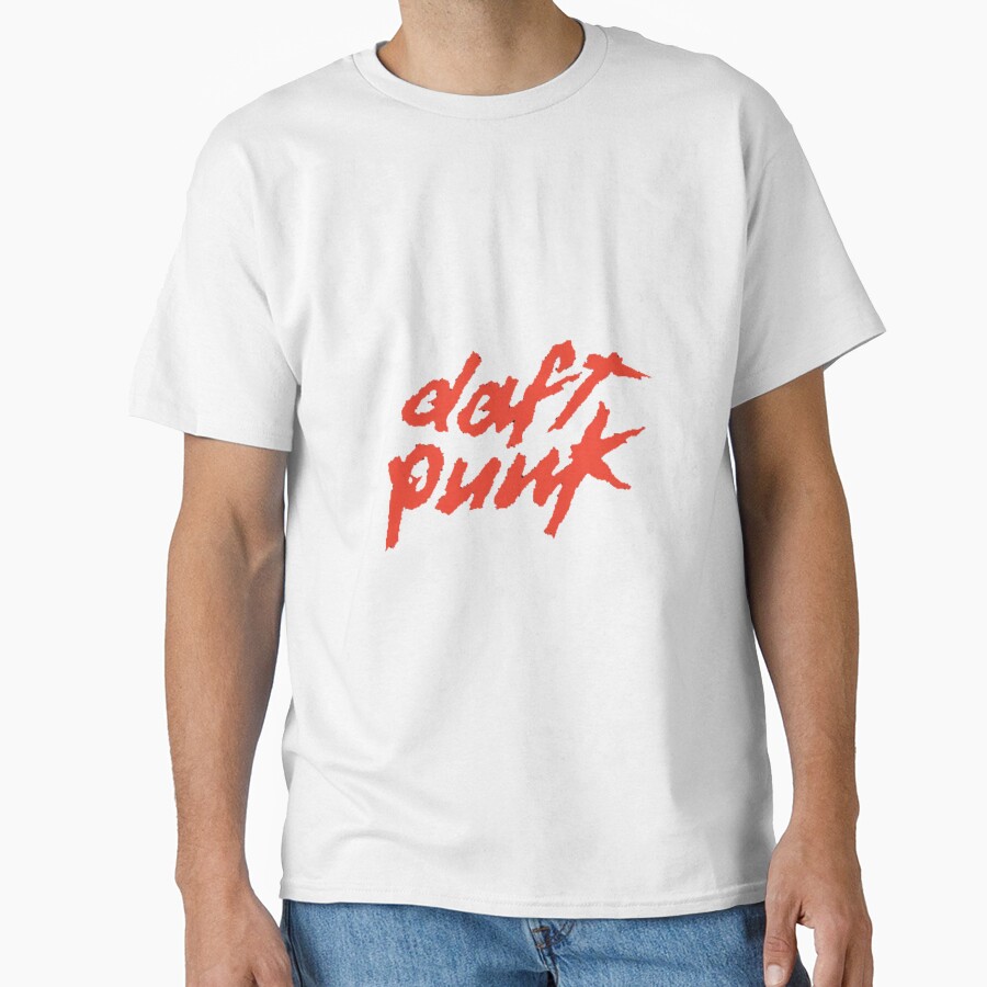Logo Band Daft Punk Classic Design T-shirt - Image 2