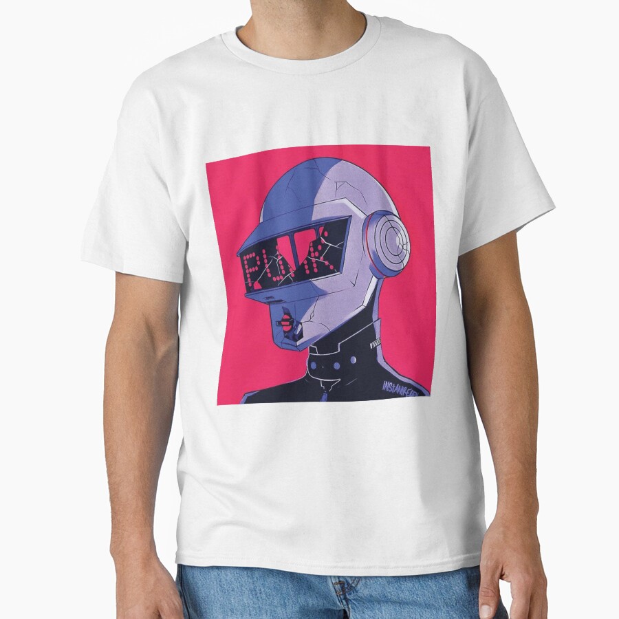 Band Daft Punk Music Cinematic T-shirt - Image 2