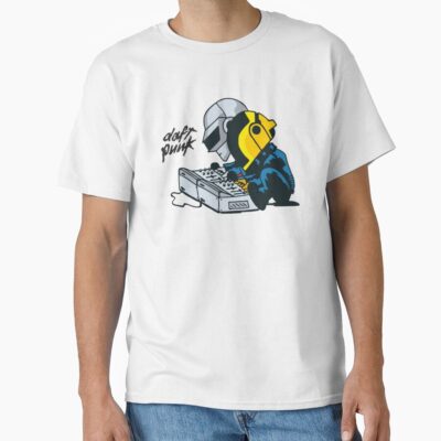 Best New Art Classic Daft Punk T-shirt