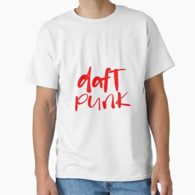 Draft Punk Logo Bassic Design T-shirt
