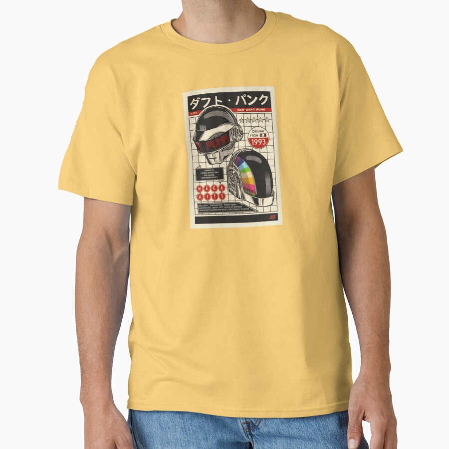 Band Daft Punk Unique Collection T-shirt - Image 6