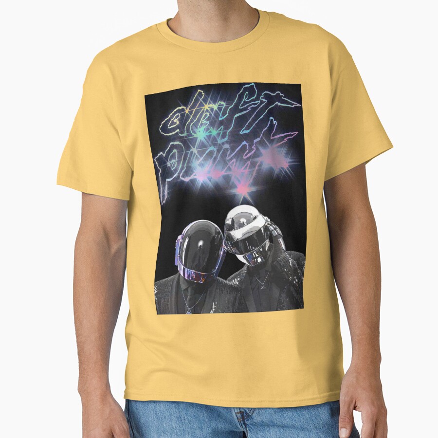 Band Daft Punk 80 S Retro T-shirt - Image 6