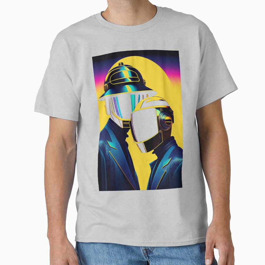 New Design Daft Punk Colorful T-shirt - Image 2