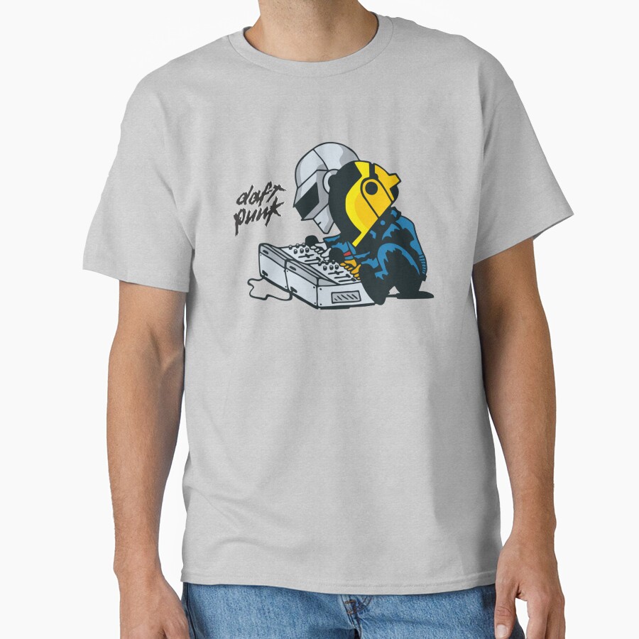 Best New Art Classic Daft Punk T-shirt - Image 3