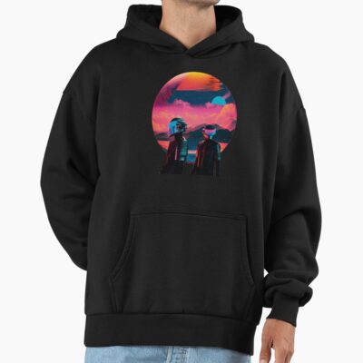 Daft Punk In Vaporwave Universe Hoodie
