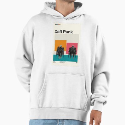 Daft Punk Minimalist Album Cover Poster Hoodie