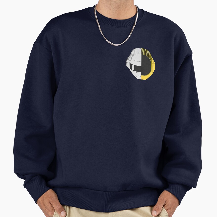 Hot Band Daft Punk Minimalist Design Sweatshirt - Image 5