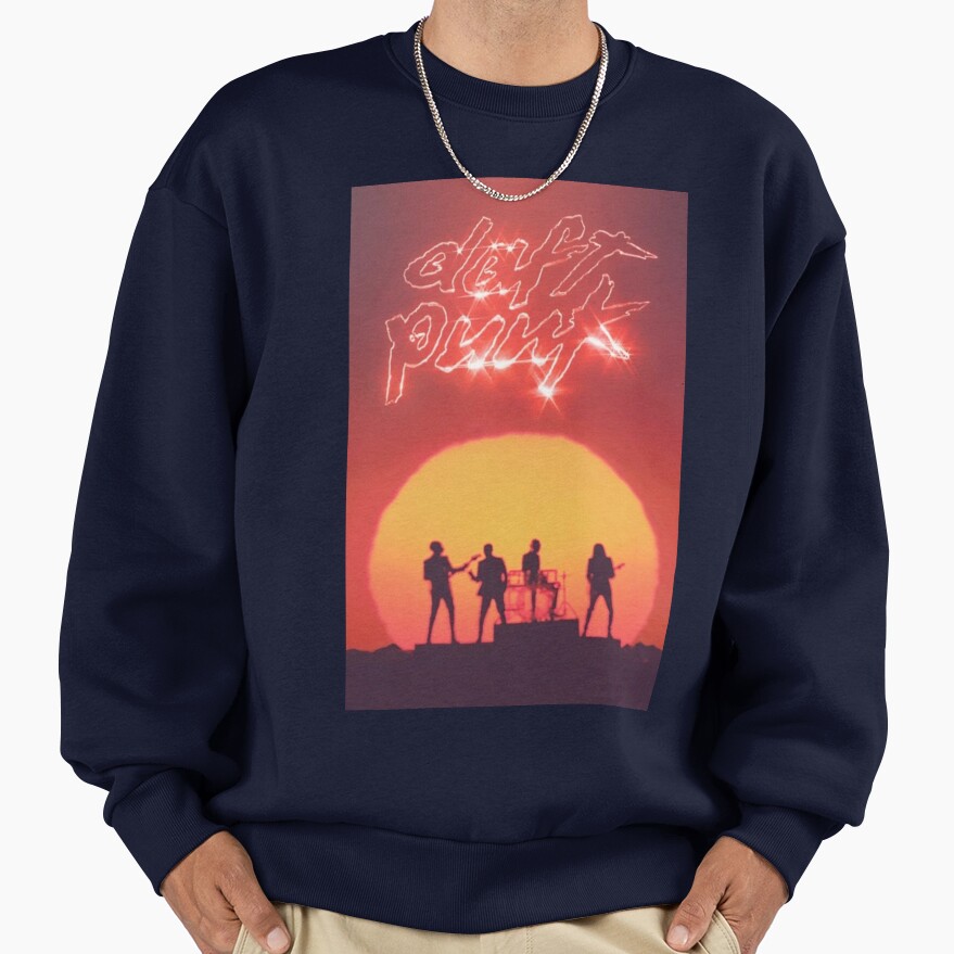 Daft Punk Live Concer Music Poster Sweatshirt