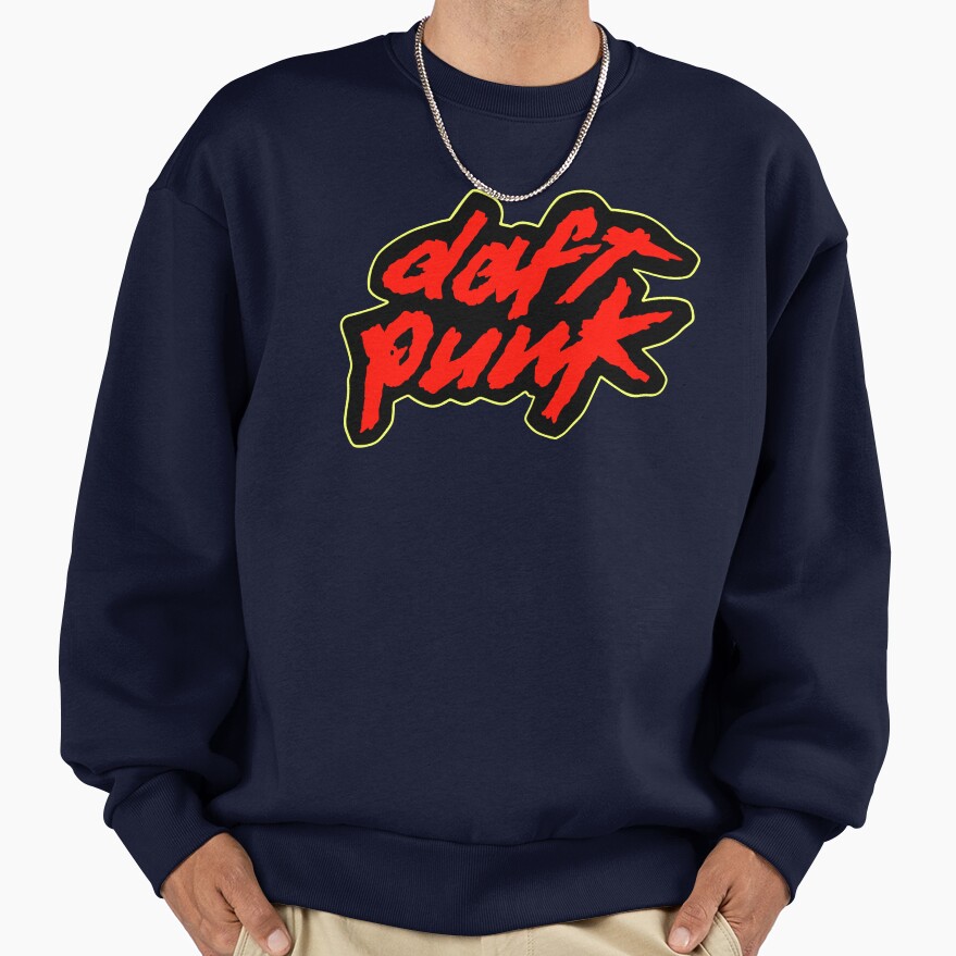 Hot Design Logo The Daft Punk Band Sweatshirt - Image 5