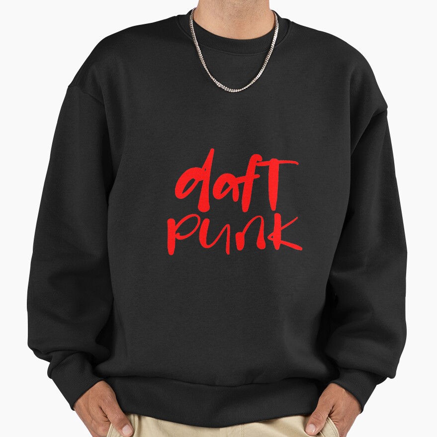 Draft Punk Logo Bassic Design Sweatshirt - Image 2