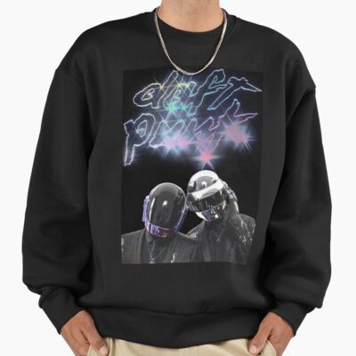Band Daft Punk 80 S Retro Sweatshirt