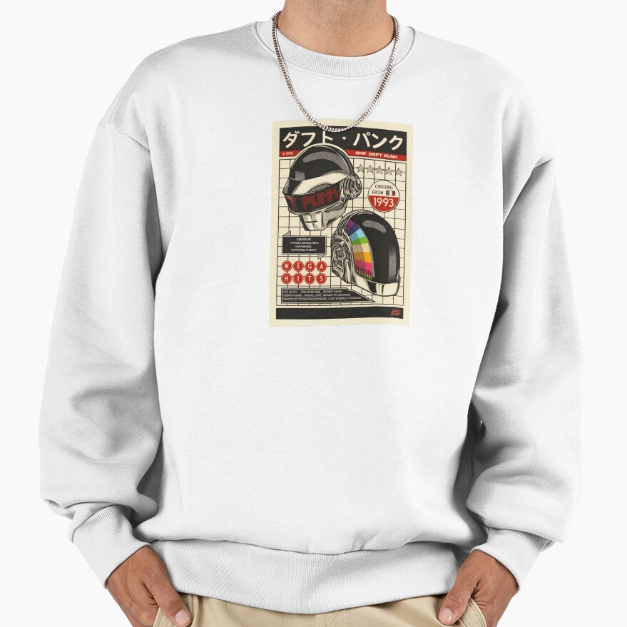 Band Daft Punk Unique Collection Sweatshirt - Image 2