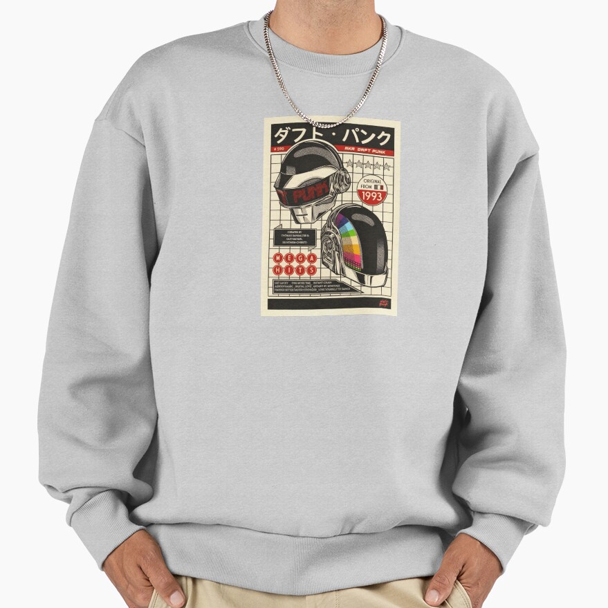 Band Daft Punk Unique Collection Sweatshirt - Image 4