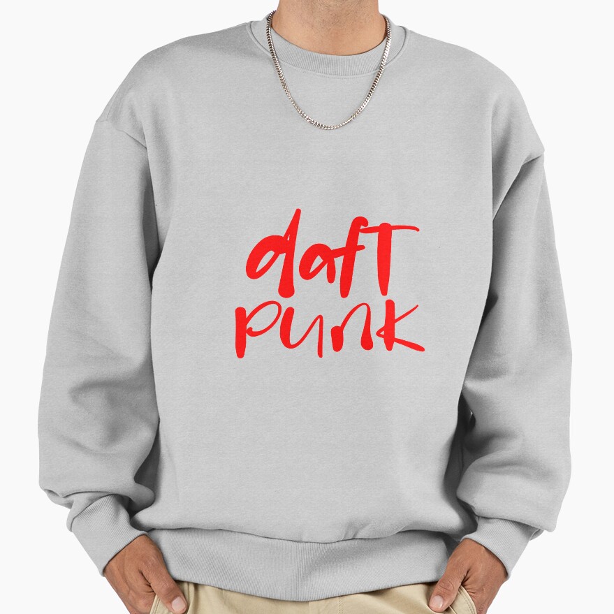 Draft Punk Logo Bassic Design Sweatshirt - Image 4