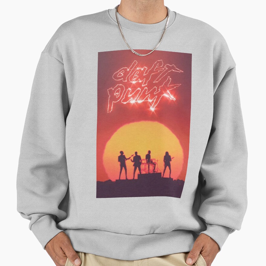 Daft Punk Live Concer Music Poster Sweatshirt - Image 5
