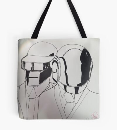 Classic Design Daft Punk Art Tote Bag