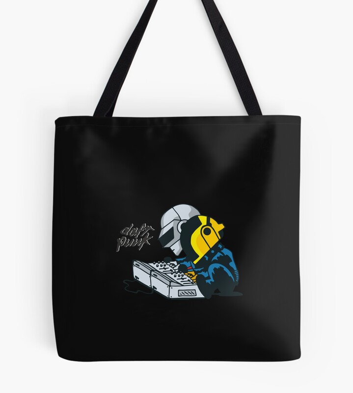 Best New Art Daft Punk Classic Collection Tote Bag