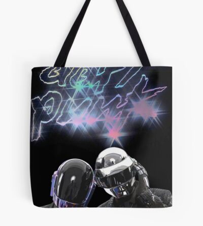 Band Daft Punk 80 S Retro Tote Bag