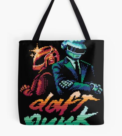 New Design Daft Punk Music Colorfull Tote Bag