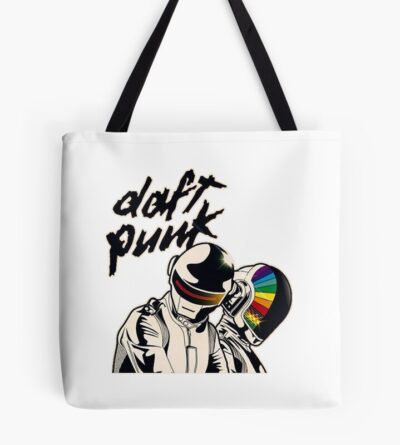 Band Daft Punk Rainbow Protector Tote Bag