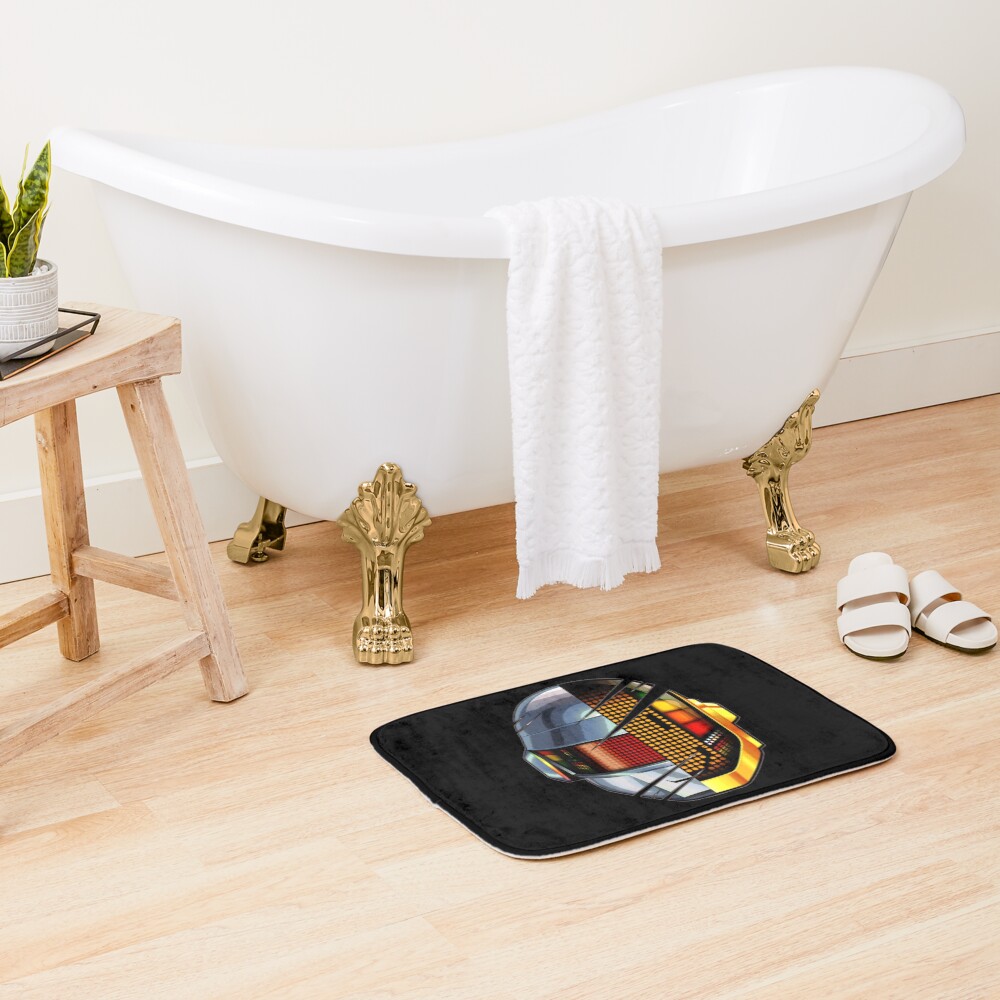 Daft Punk Band Vintage Bath Mat - Image 2