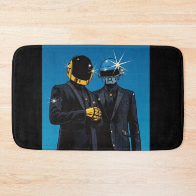 Daft Punk Band Cinematic Bath Mat