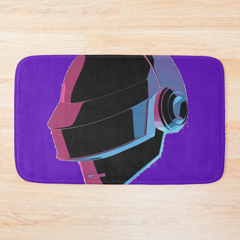 Daft Punk Music Classic Design Bath Mat