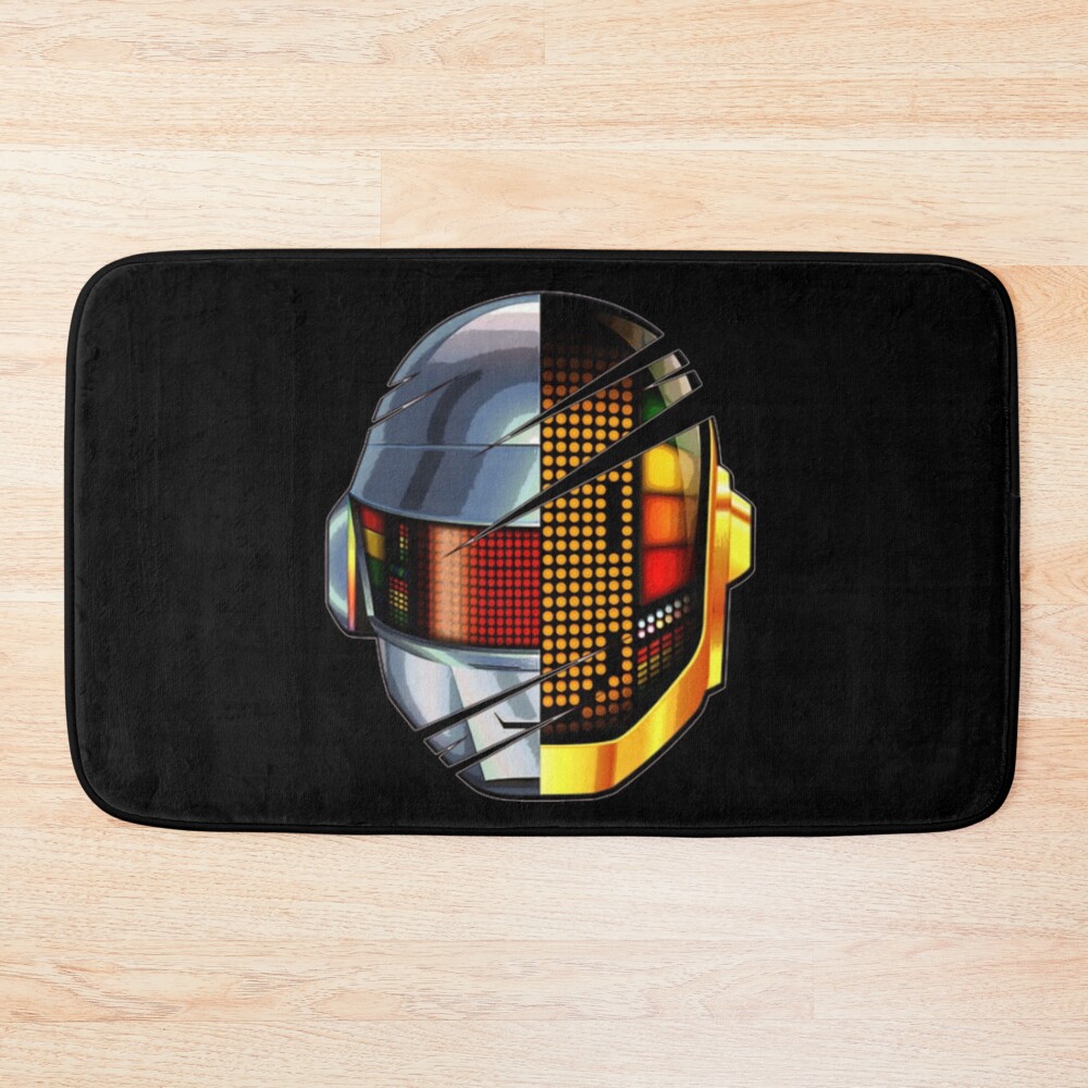 Daft Punk Band Vintage Bath Mat