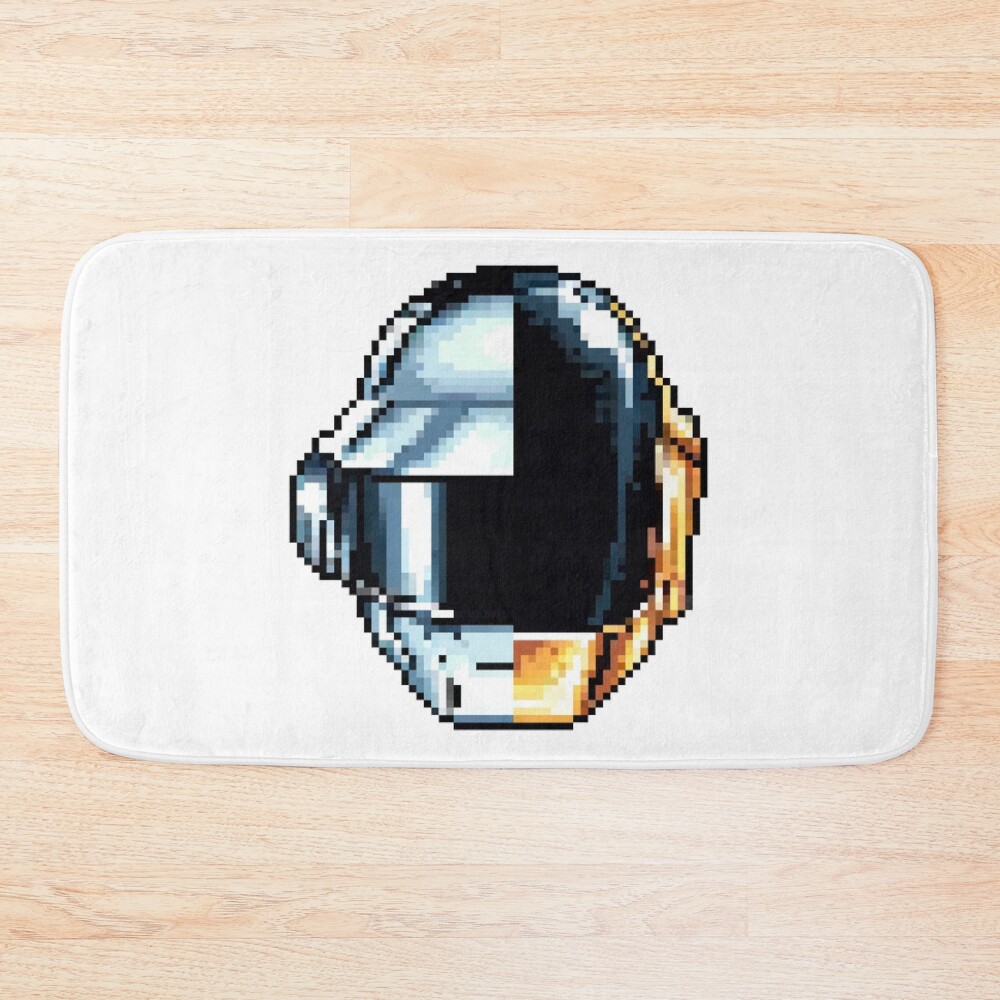 Daft Punk Electronic Music Bath Mat