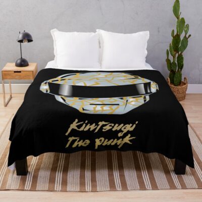 Daft Punk Band Vintage Design Throw Blanket