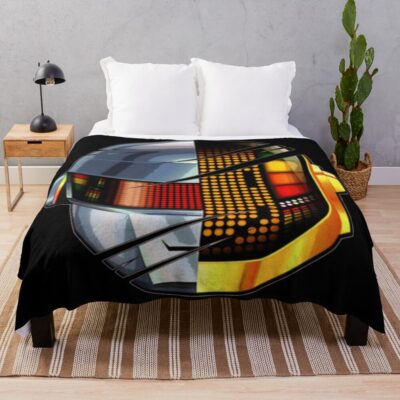 Daft Punk Band Unique Collection Throw Blanket