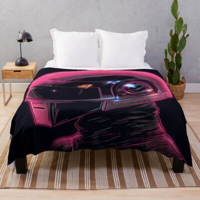 Daft Dunk Guy-manuel De Homem-christo Throw Blanket