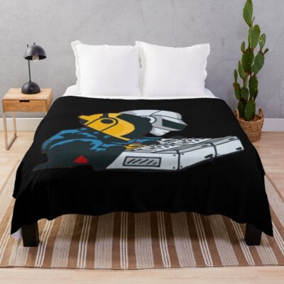 Best Selling Daft Punk Cinematic Throw Blanket