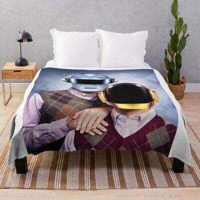 Bang And Guy Man Popculture Design Throw Blanket